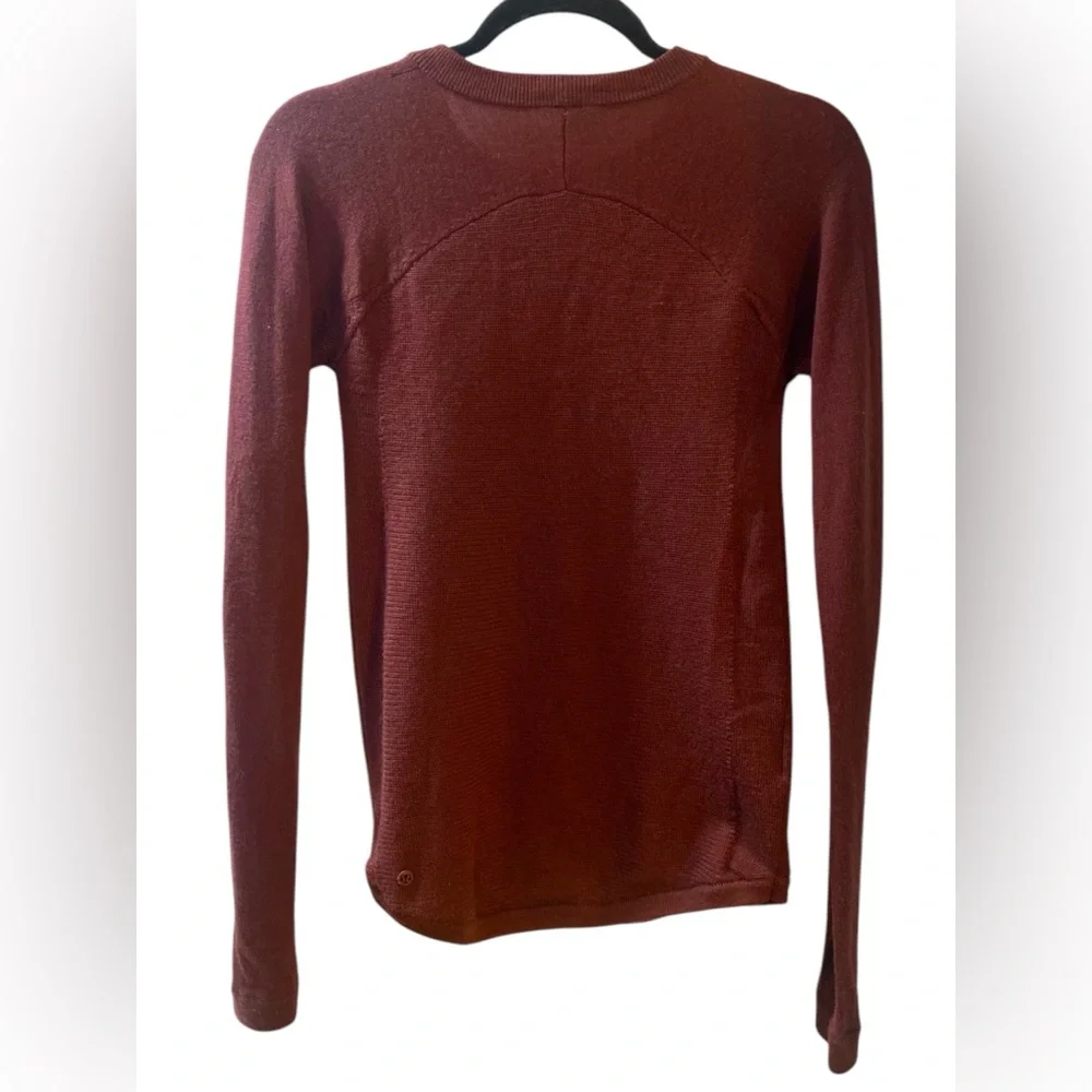 lululemon | small/size 4 Sit In Lotus Sweater Savannah - Picture 7 of 7